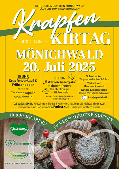 Krapfenkirtag Mönichwald 2025
